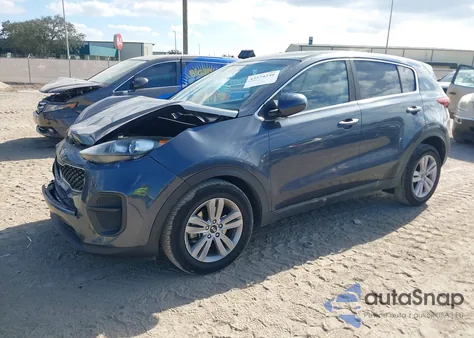 2018 Kia Sportage Lx from USA, damaged, VIN KNDPM3AC7J7301807